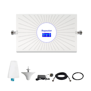 Mobile Signal Booster – Tri-Band – 150 sqm.